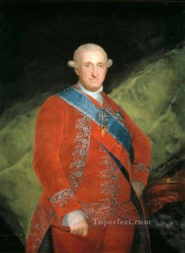 portrait of charle iv of spain Francisco de Goya Oil Paintings
